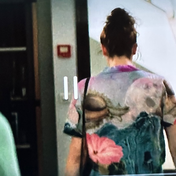 Desigual Women's Multicolor Painted Top - Picture 6 of 7